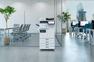De nieuwe Epson workforce enterprise AM-C Printer met heat-free precisionCore technology