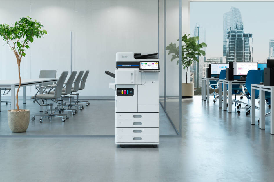 Je bekijkt nu De nieuwe Epson workforce enterprise AM-C Printer met heat-free precisionCore technology